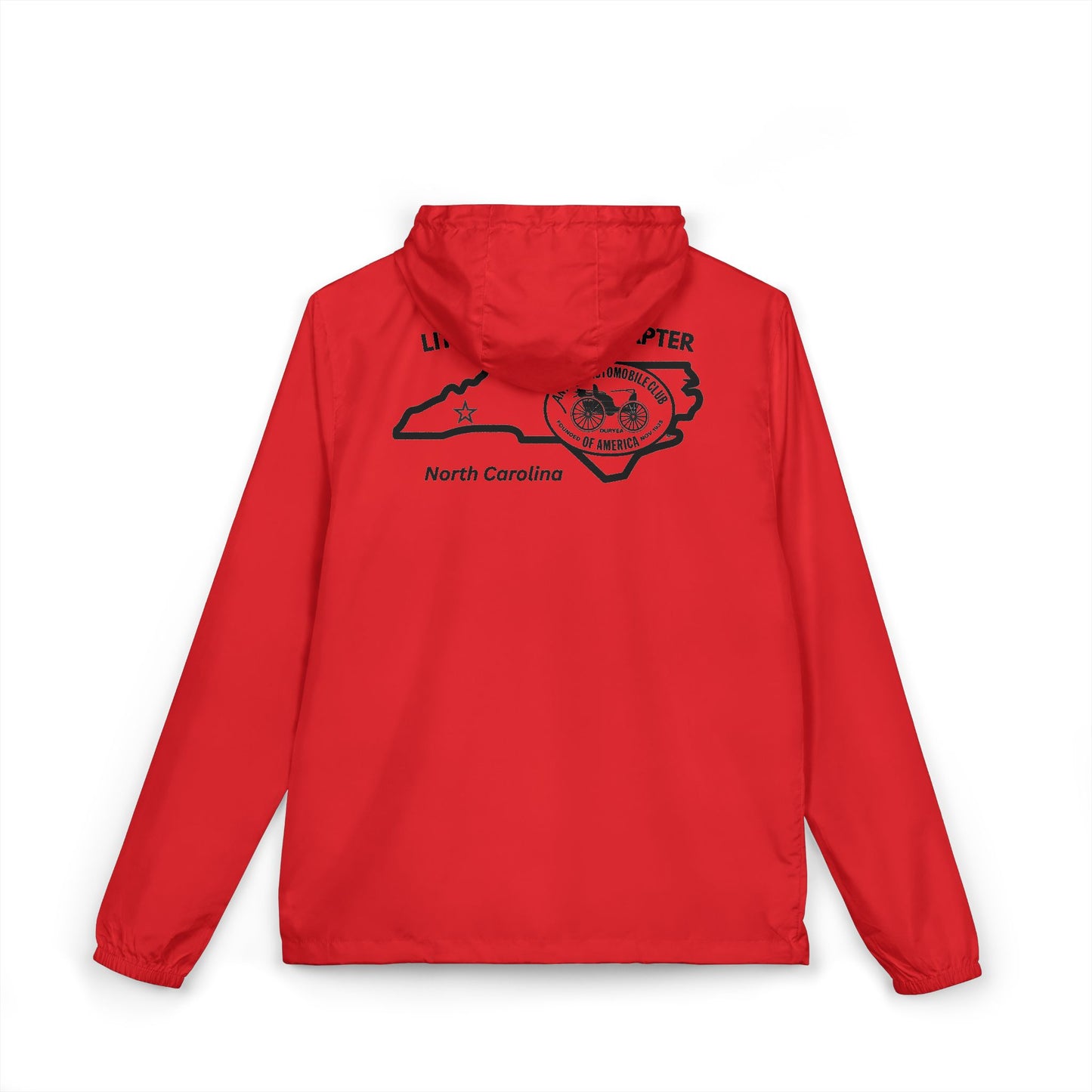 Little Detroit Chapter AACA Windbreaker Jacket — Front and Back Logos