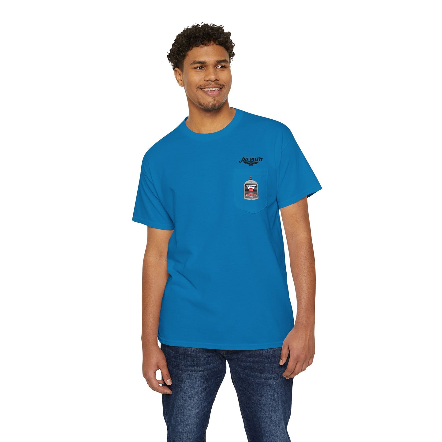 Hudson Essex Terraplane Club "Jet Pilot" Pocket Tee