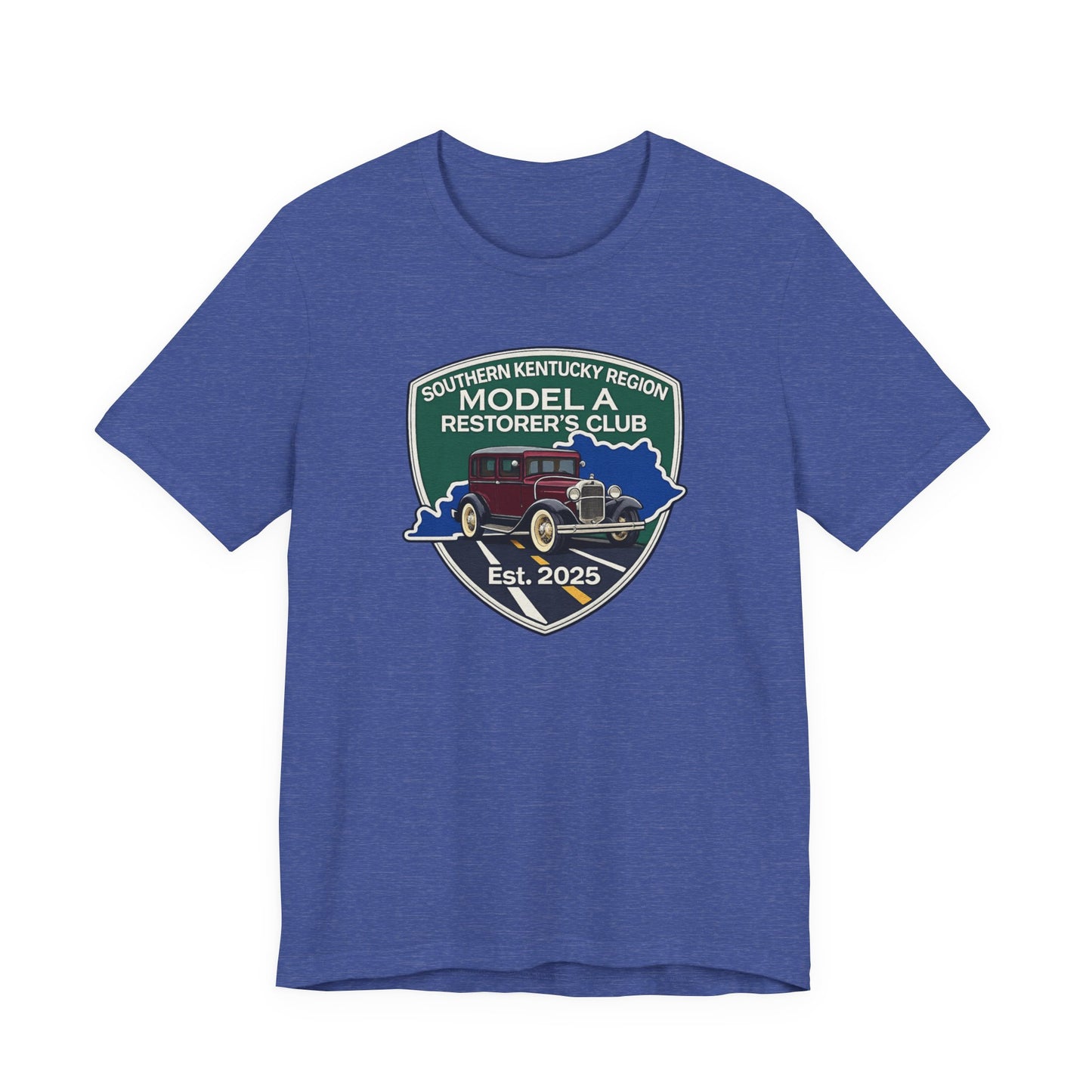 Southern Kentucky Region Model A Restorer's Club T-Shirt — Southern Kentucky Region Est. 2025