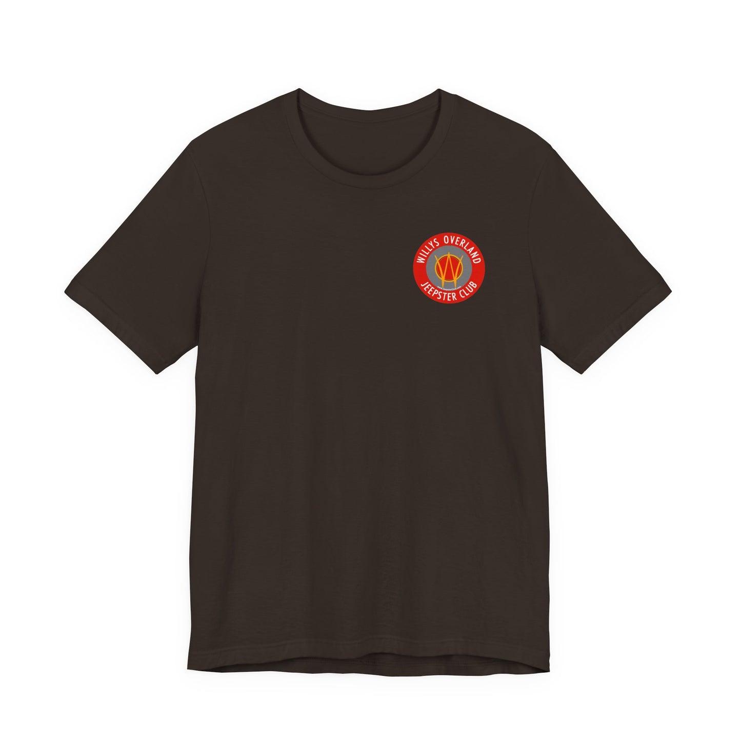 Willys Overland Jeepster Club T‑Shirt — Front and Back Logos