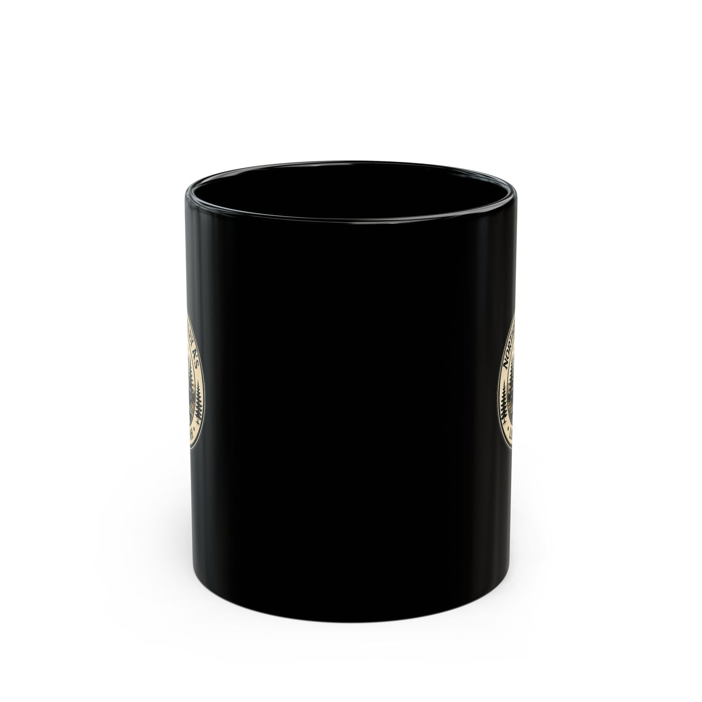 Northern Valley A's Lisbon, NH — Black Mug (11oz & 15oz)