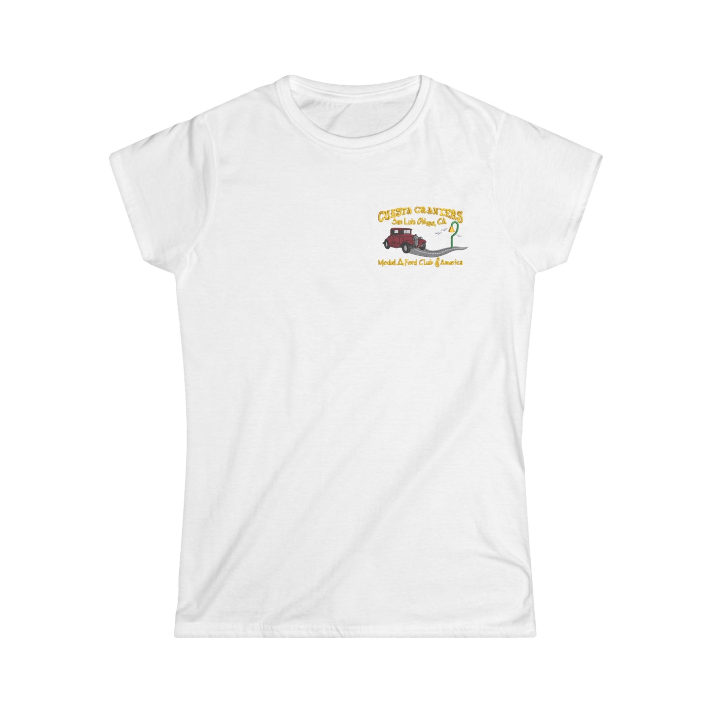 Cuesta Crankers MAFCA (front and back logo) Women's Softstyle Tee