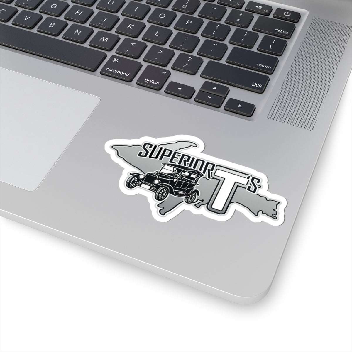 Superior T’s Vintage Car Kiss-Cut Sticker