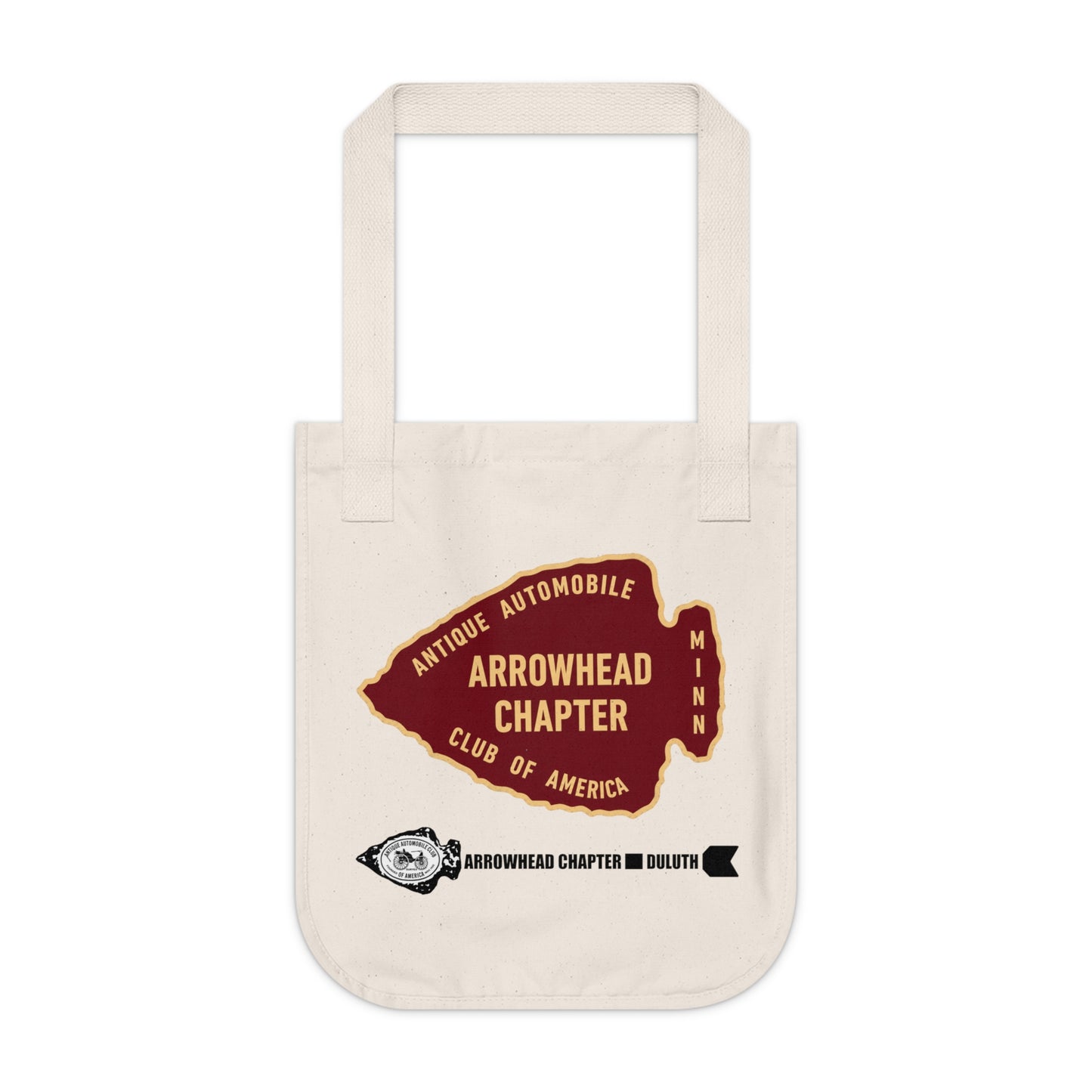 Arrowhead Chapter Antique Automobile Tote Bag — Graphic and Logos Canvas Tote