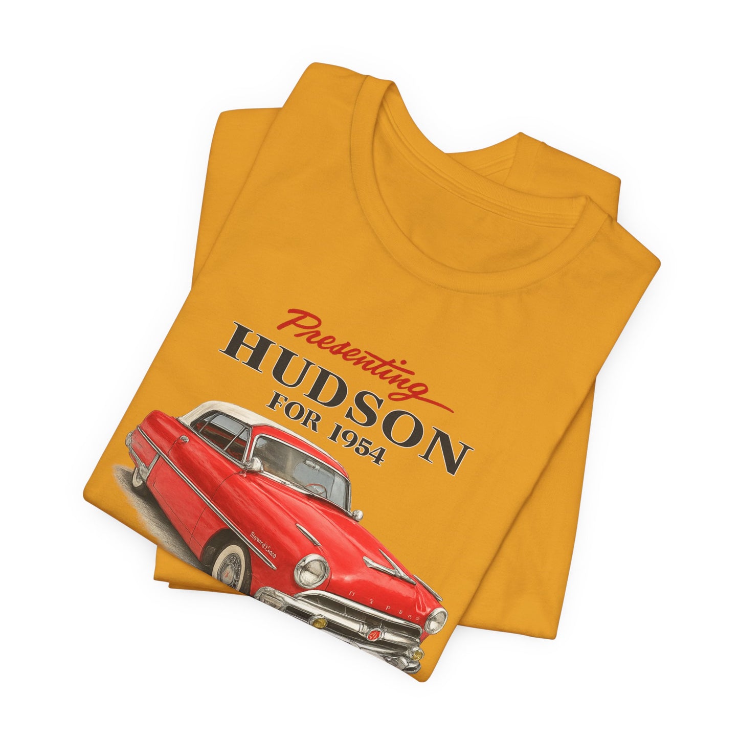 1954 Hudson Super Wasp Convertible Tee — Unisex Jersey Short Sleeve Tee (SFK)