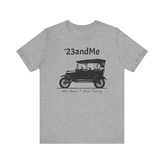 1923 Model T Touring - '23andMe - Classic Car Enthusiast Unisex Jersey Shirt