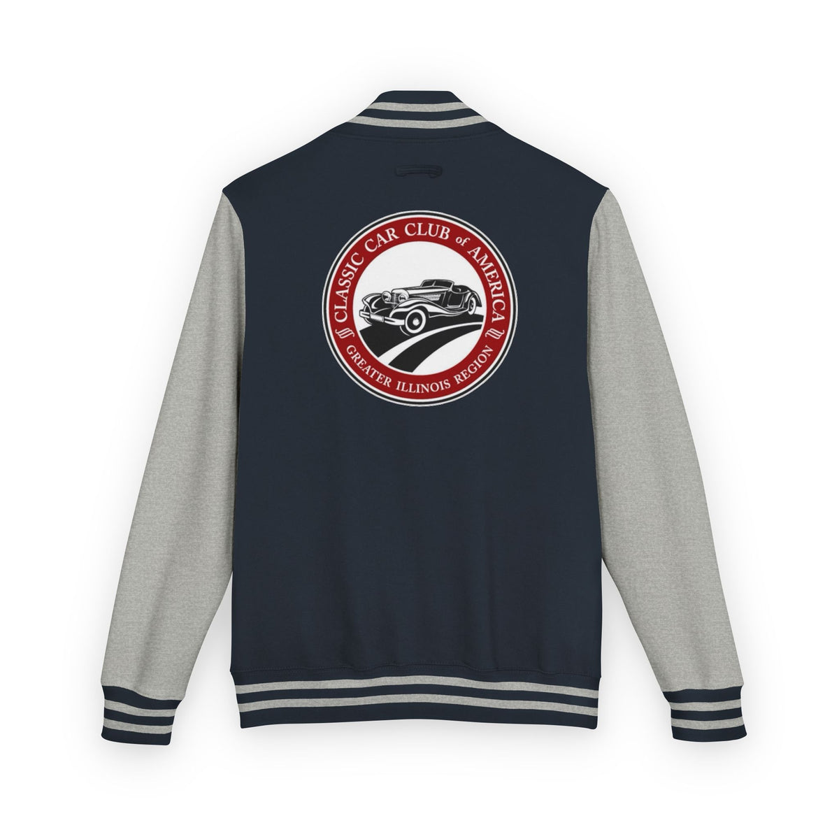 Classic Car Club of America Greater Illinois Region Letterman Jacket - Front and Back Logos