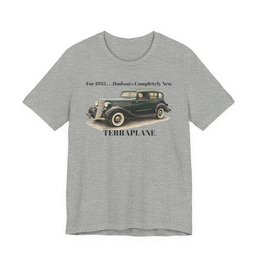 1935 Hudson Terraplane Classic Auto T‑Shirt Tee – Unisex Jersey Short Sleeve Tee (BJ)
