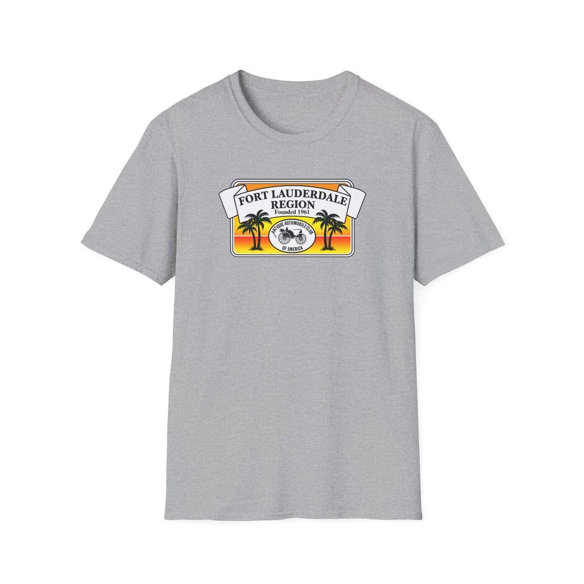 Fort Lauderdale Region AACA - Unisex Softstyle T-Shirt