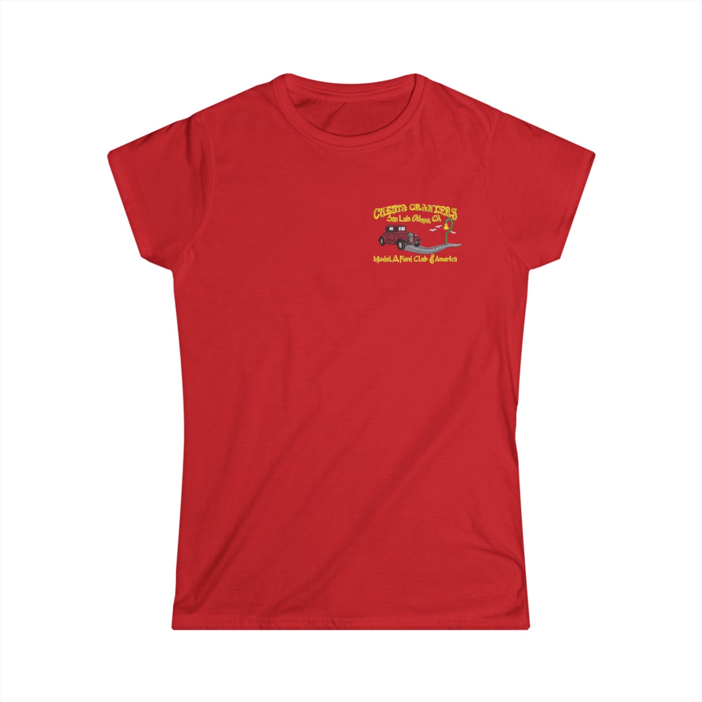 Cuesta Crankers MAFCA (front and back logo) Women's Softstyle Tee