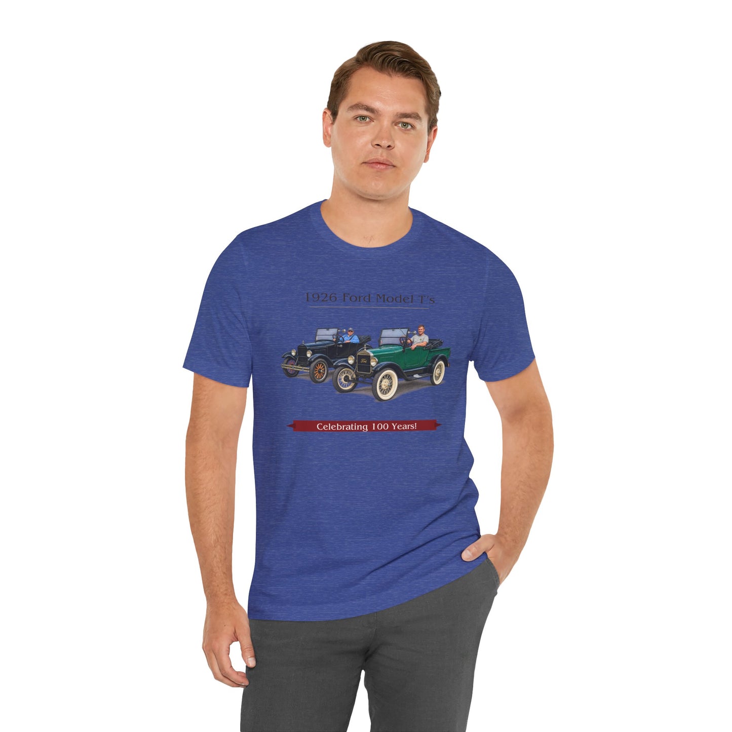 1926 Ford Model T's Tee — Celebrating 100 Years Vintage Car T-Shirt (JoeS)