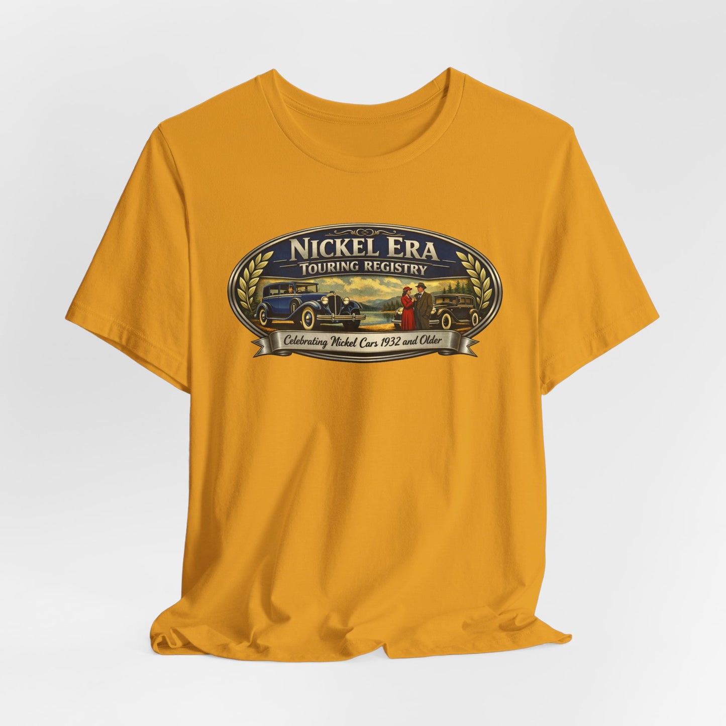 Nickel Era Touring Registry Tee — Celebrating Model Cars 1932 and Older