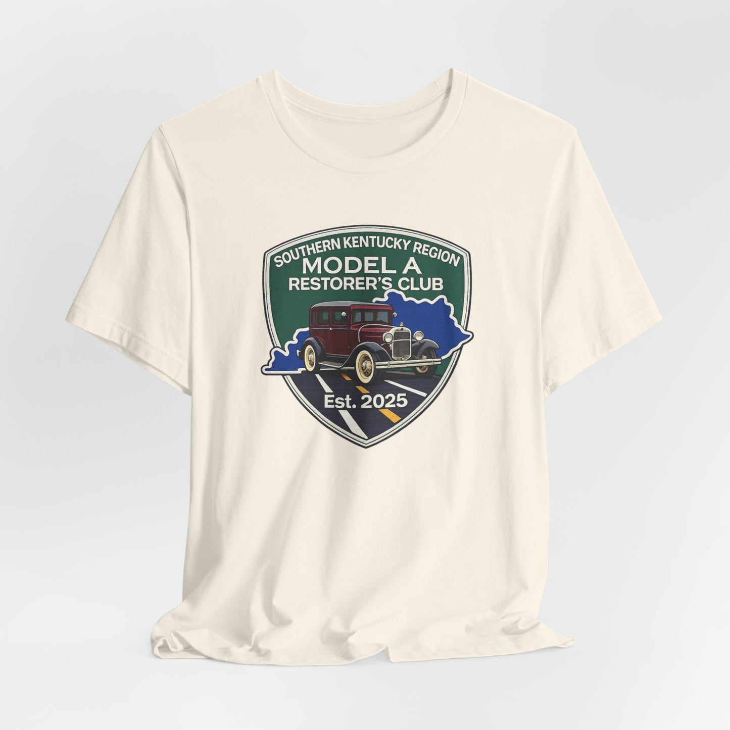 Southern Kentucky Region Model A Restorer's Club T-Shirt — Southern Kentucky Region Est. 2025