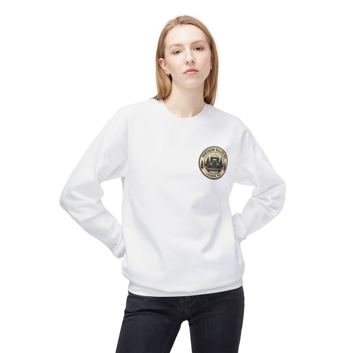 Northern Valley A's Vintage Crewneck Sweatshirt