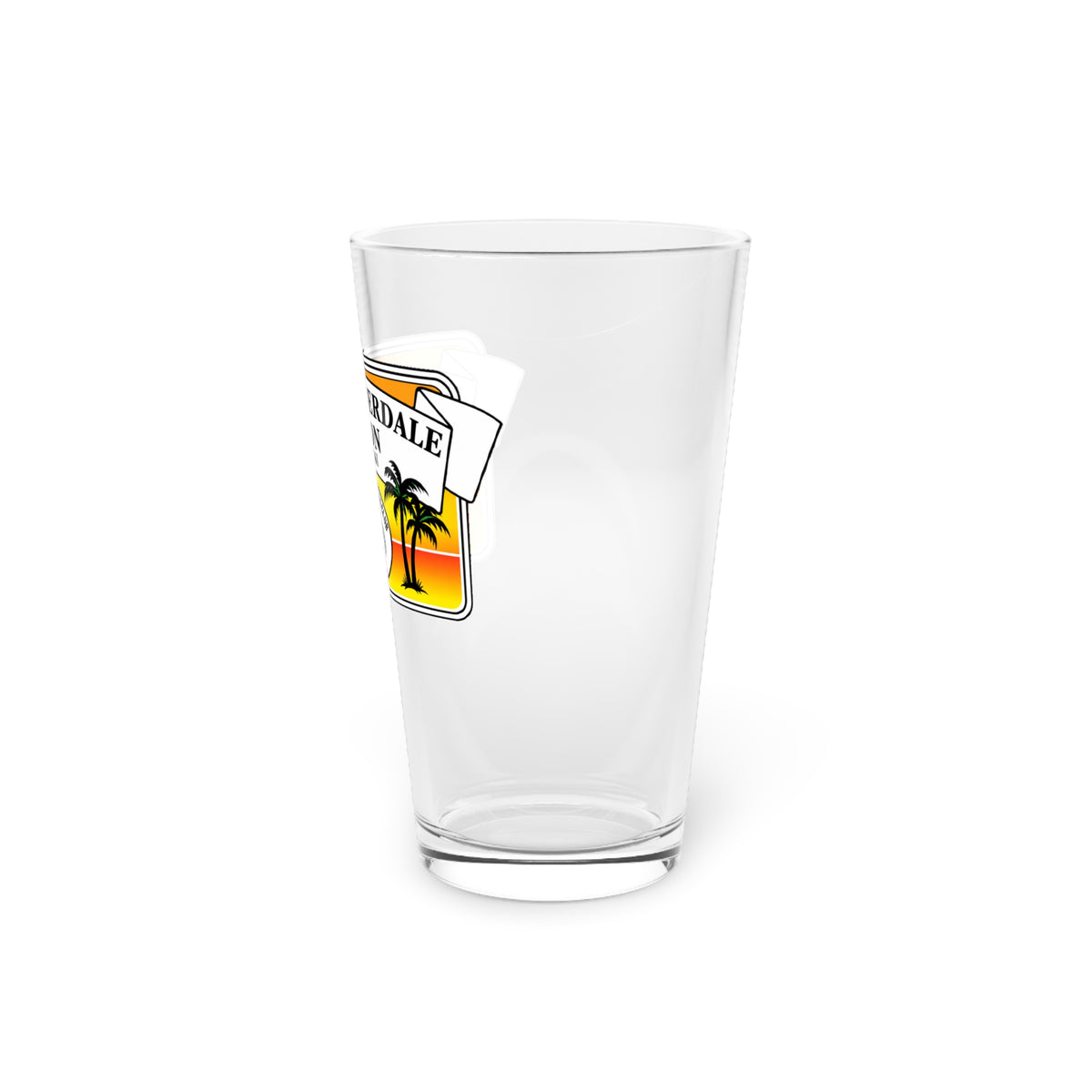 Fort Lauderdale Region AACA Pint Glass, 16oz