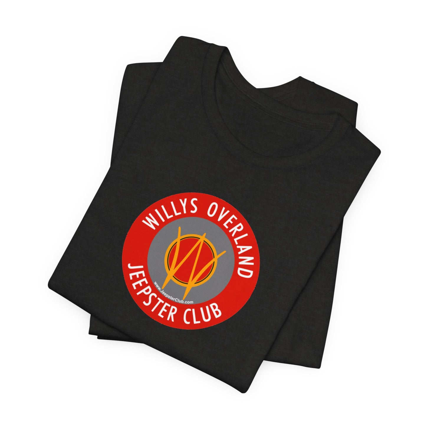 Willys Overland Jeepster Club Graphic Tee - Unisex Jersey Short Sleeve Tee