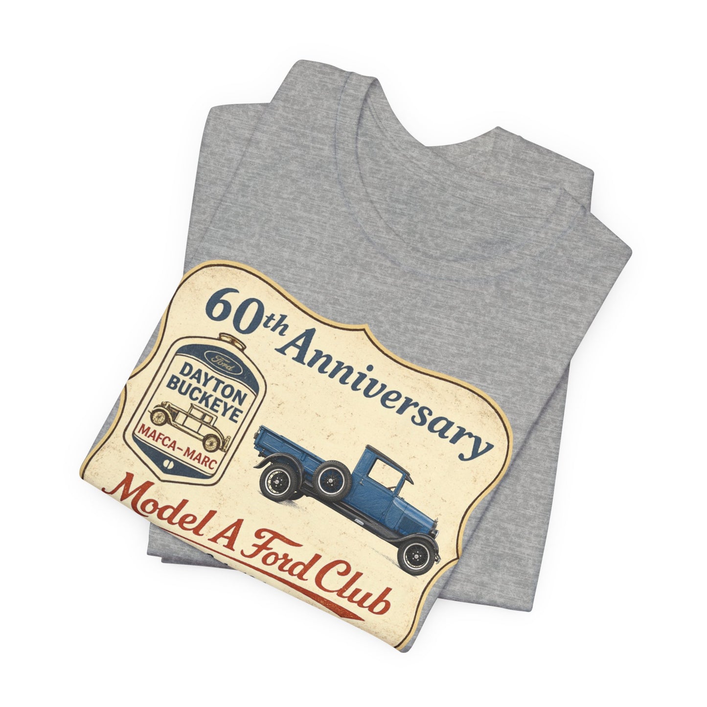 Dayton Buckeye Model A Ford Club 60th Anniversary Tee (RBS)