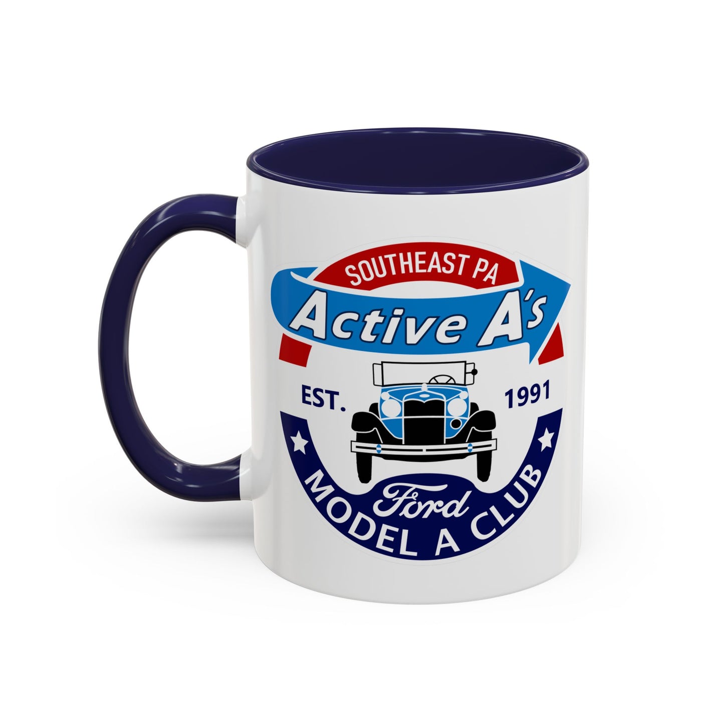 Active A's Ford Model A Club Coffee Mug — (11/15 oz)