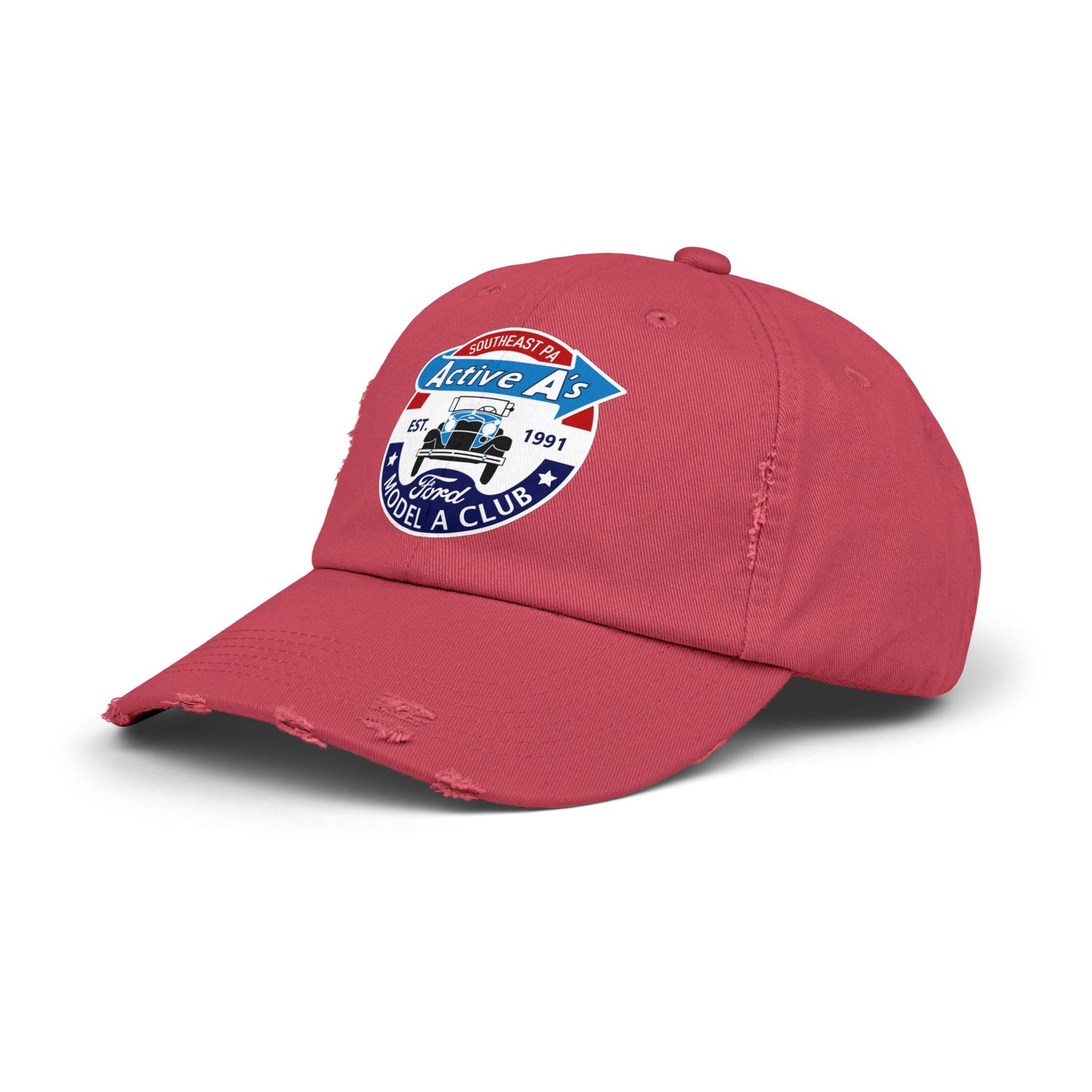 Active A's Ford Model A Club Distressed Cap (Printed)