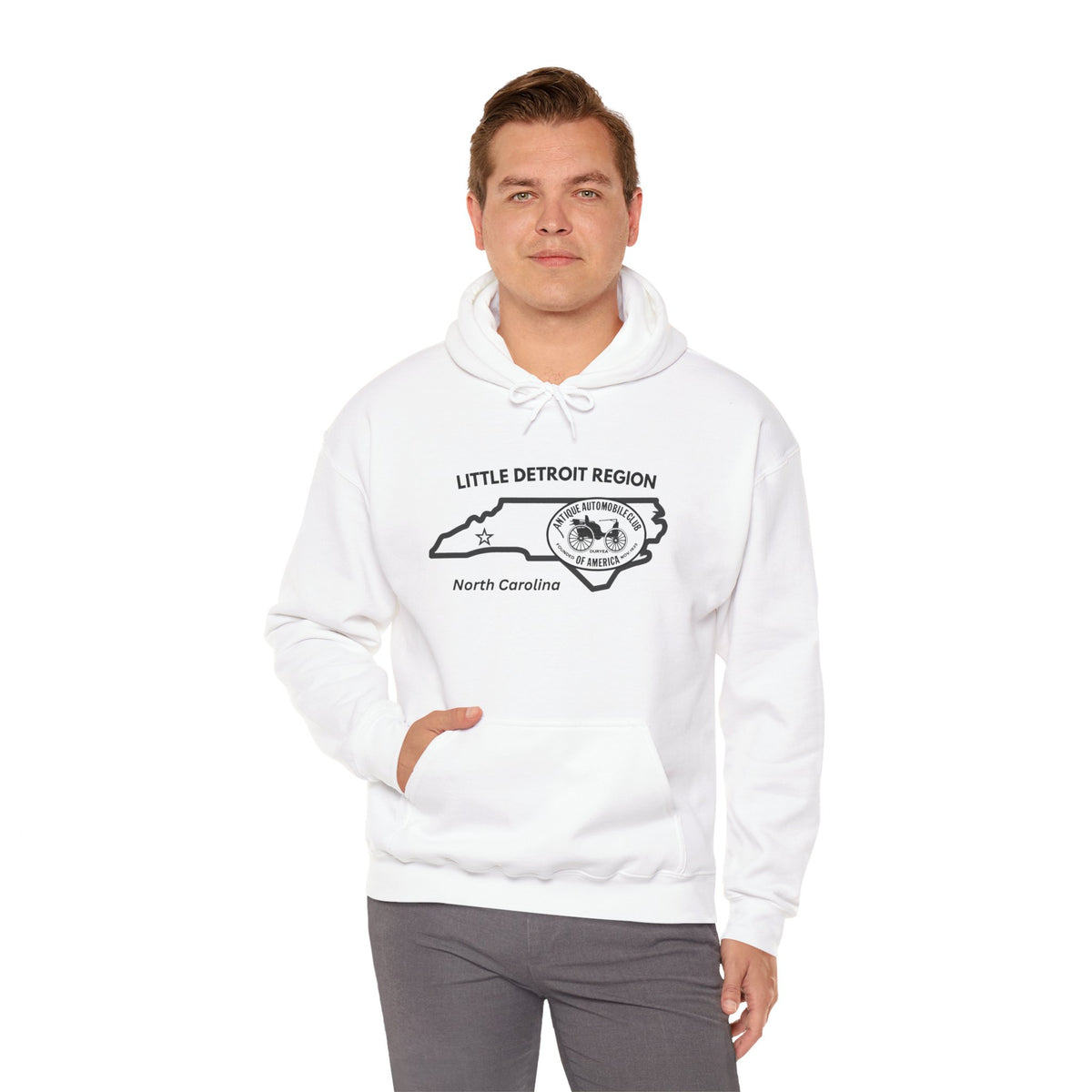 Little Detroit Region AACA Unisex Heavy Blend™ Hooded Sweatshirt
