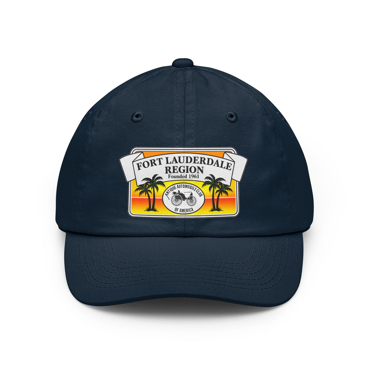 Fort Lauderdale Region AACA Printed Dad Hat — Vintage Beach Sunset Cap