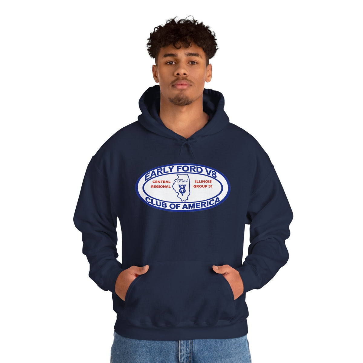 Central Illinois Early Ford V8 Hoodie
