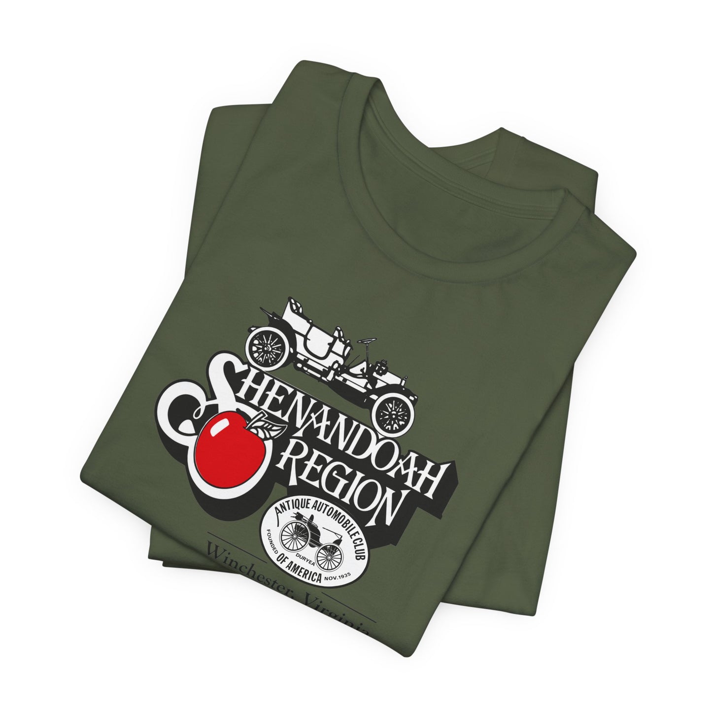 Shenandoah Region AACA - Large White Logo