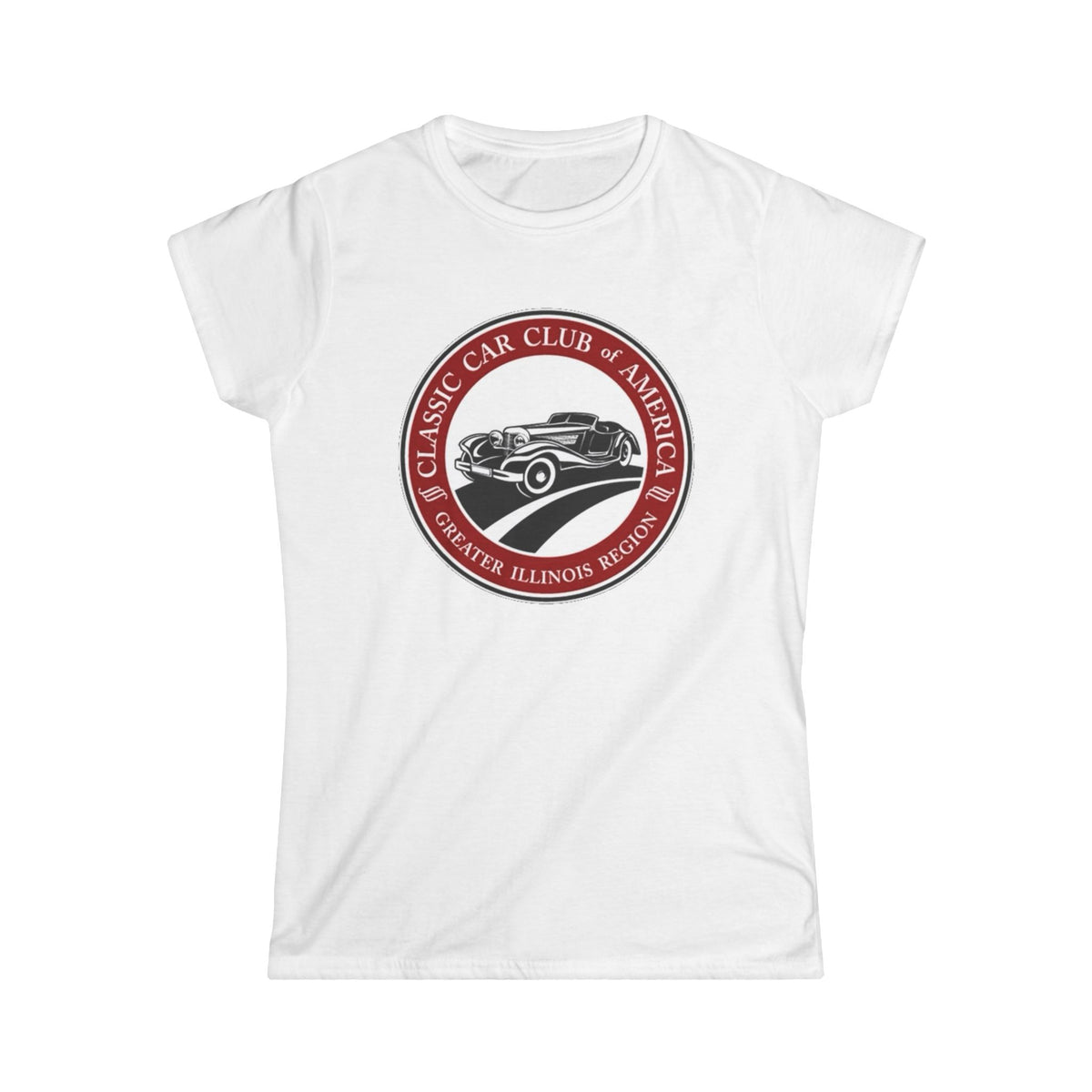 Classic Car Club of America Greater Illinois Region — Women's Softstyle Tee