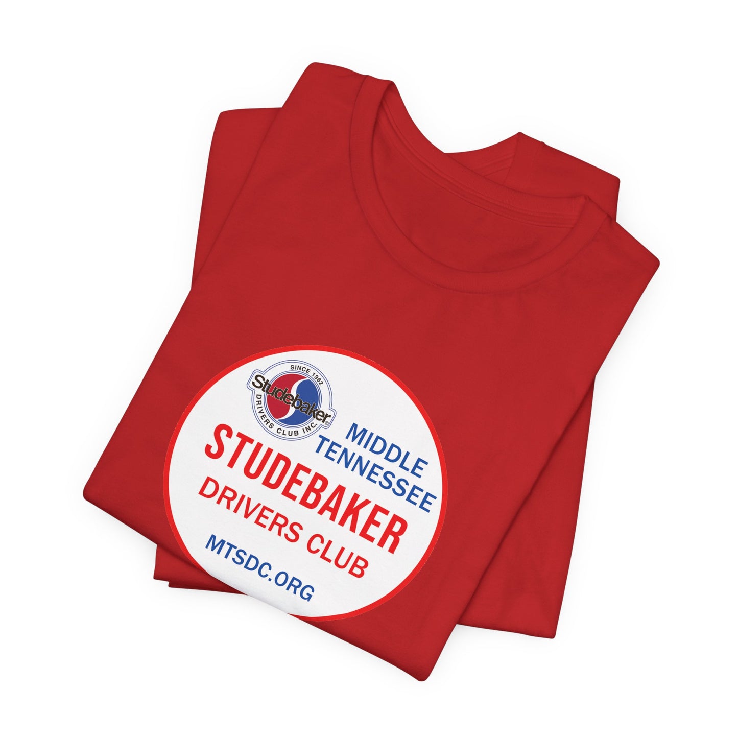 Middle Tennessee Studebaker Drivers Club Chapter Soft Tee — Unisex Jersey Short Sleeve Tee