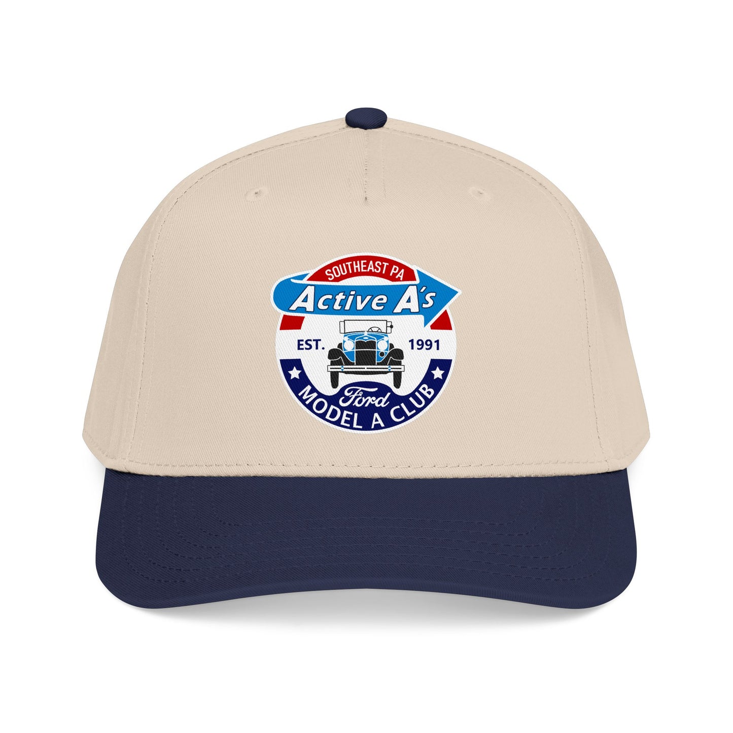 Active A's Ford Model A Club Mid-Profile Baseball Cap