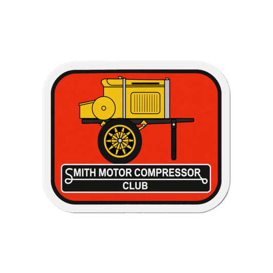 Smith Motor Compressor Club Small Die-Cut Magnets
