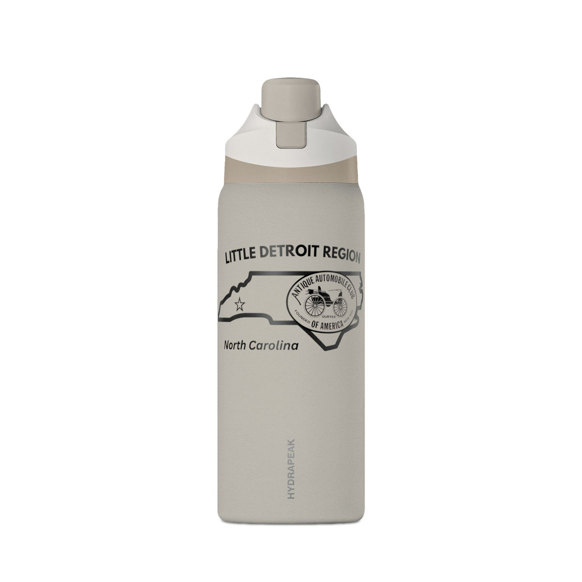 Little Detroit Region North Carolina 32oz Insulated Water Bottle