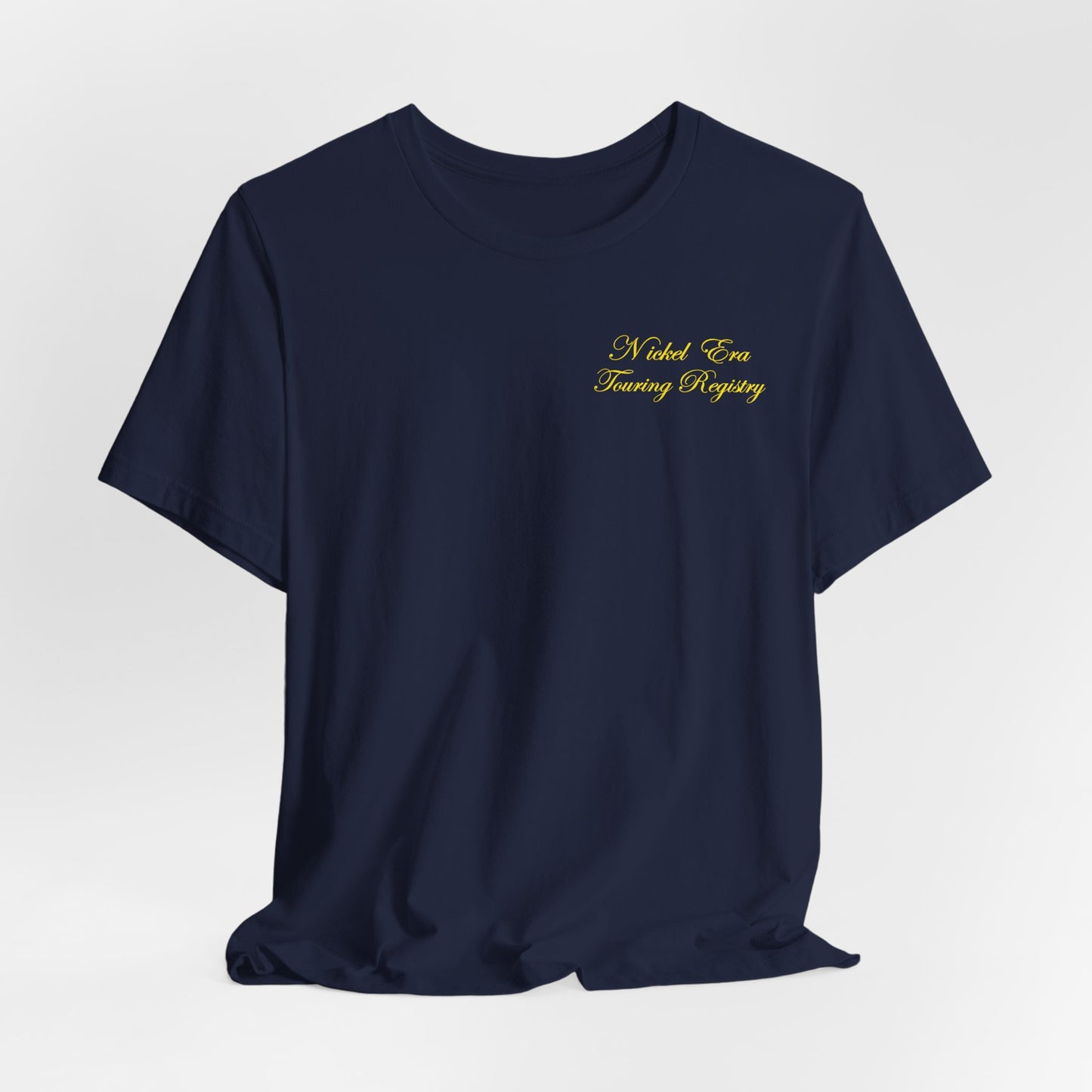 Nickel Era Touring Registry Chest Tee - Casual Cotton T-Shirt