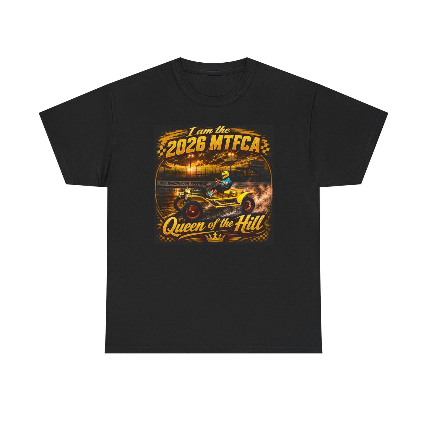 Queen of the Hill 2026 MTFCA T‑Shirt - Gildan Unisex Heavy Cotton Tee