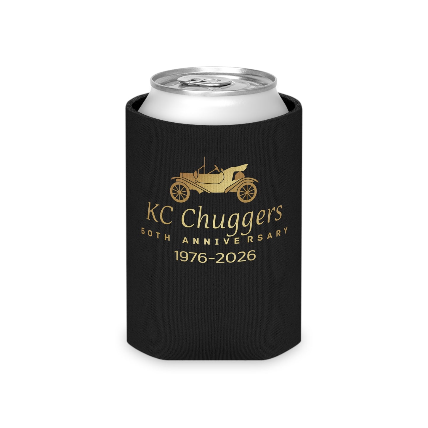 KC Chuggers 50th Anniversary Can Cooler