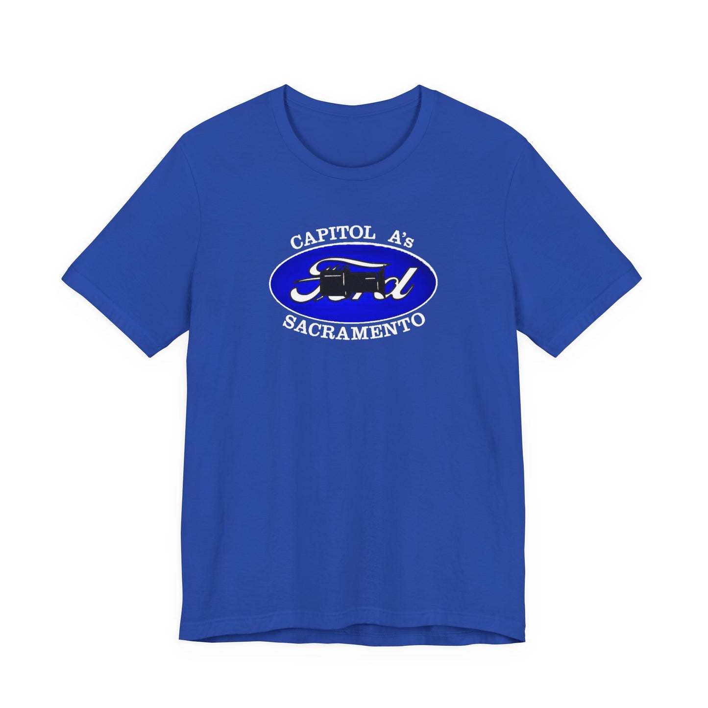 Capitol A's (large front only logo) Unisex Jersey Short Sleeve Tee