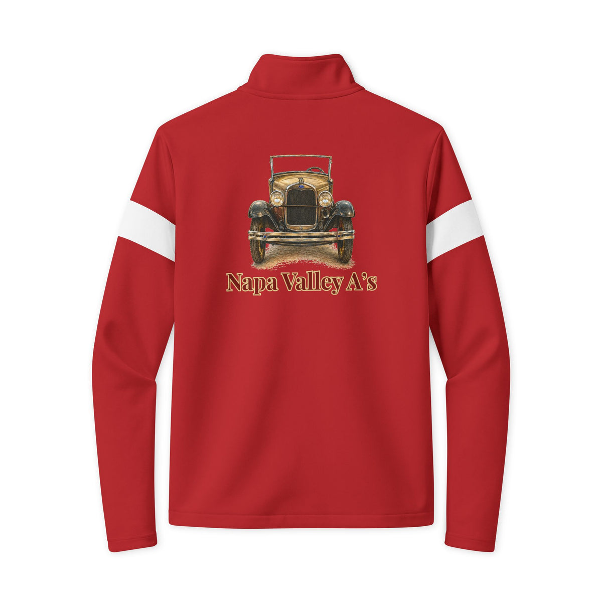 Napa Valley V's Full-Zip Travel Jacket  — Front and Back Logos