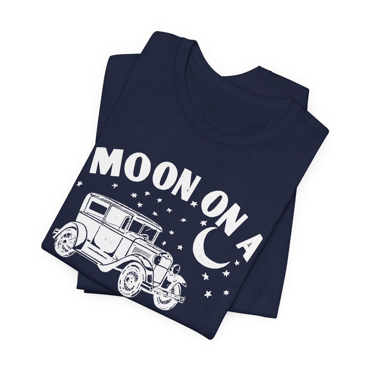 Moon On A Tee Graphic T-Shirt (Model A Club Everett WA)