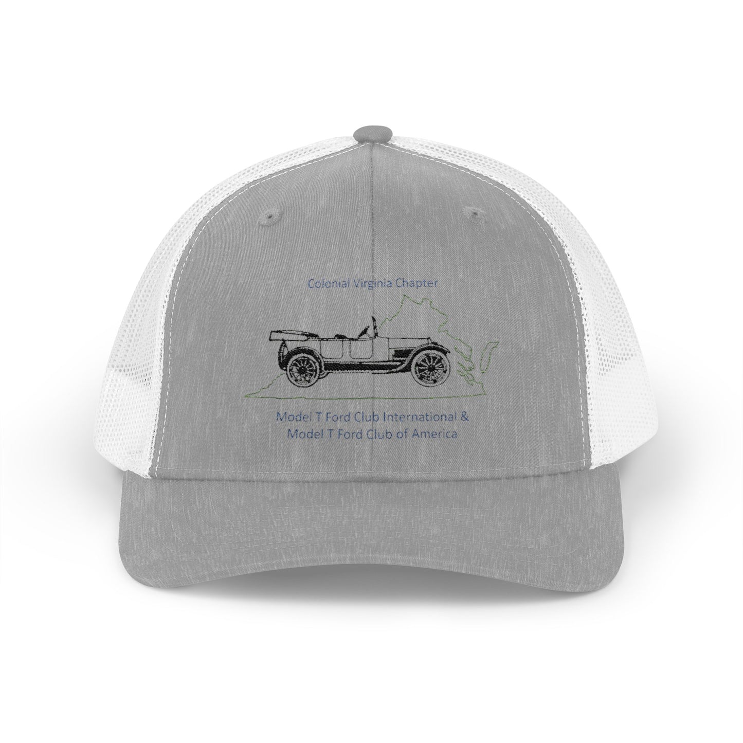 Colonial Virginia Chapter (Embroidered) Snapback Trucker Cap