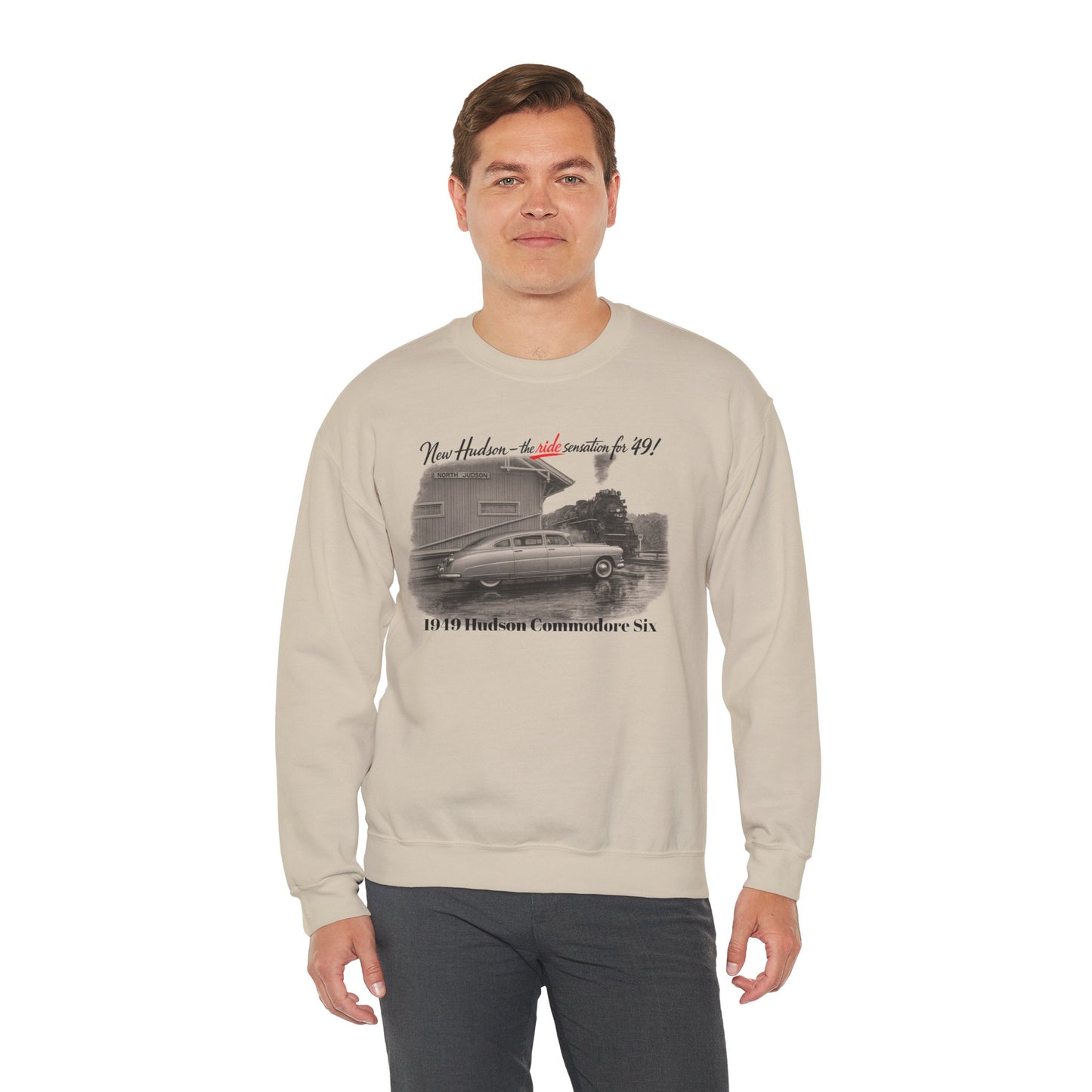 1949 Hudson Commodore Six Crewneck Sweatshirt — (Rick C)