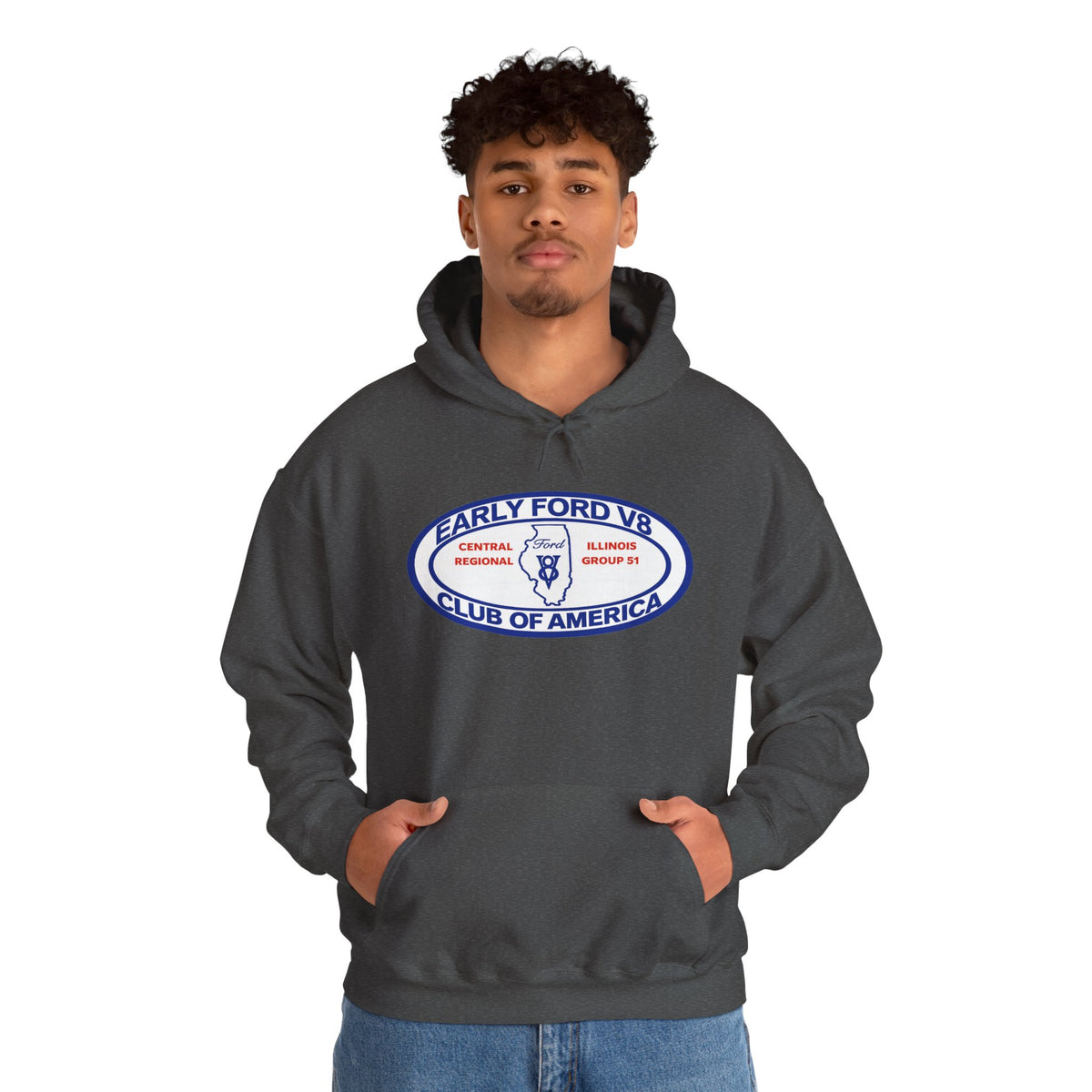 Central Illinois Early Ford V8 Hoodie