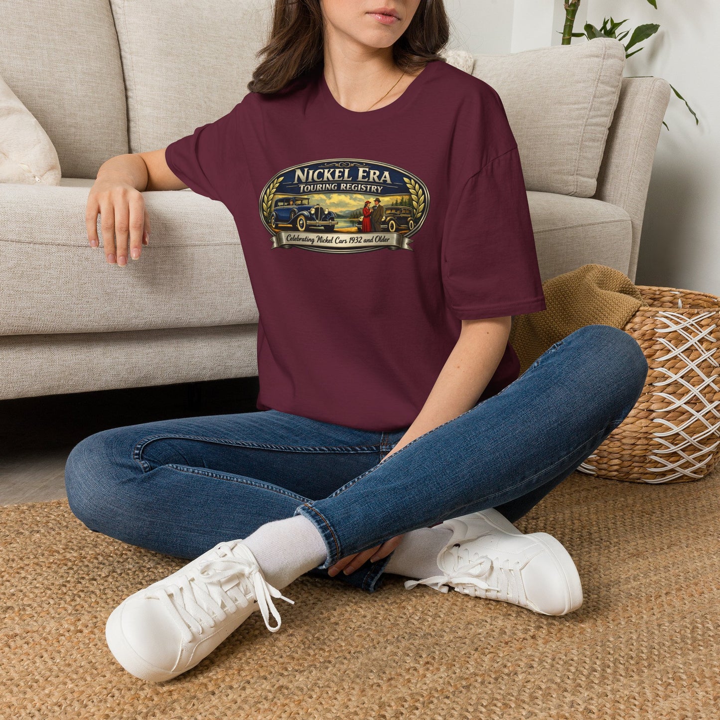 Nickel Era Touring Registry Tee — Celebrating Model Cars 1932 and Older