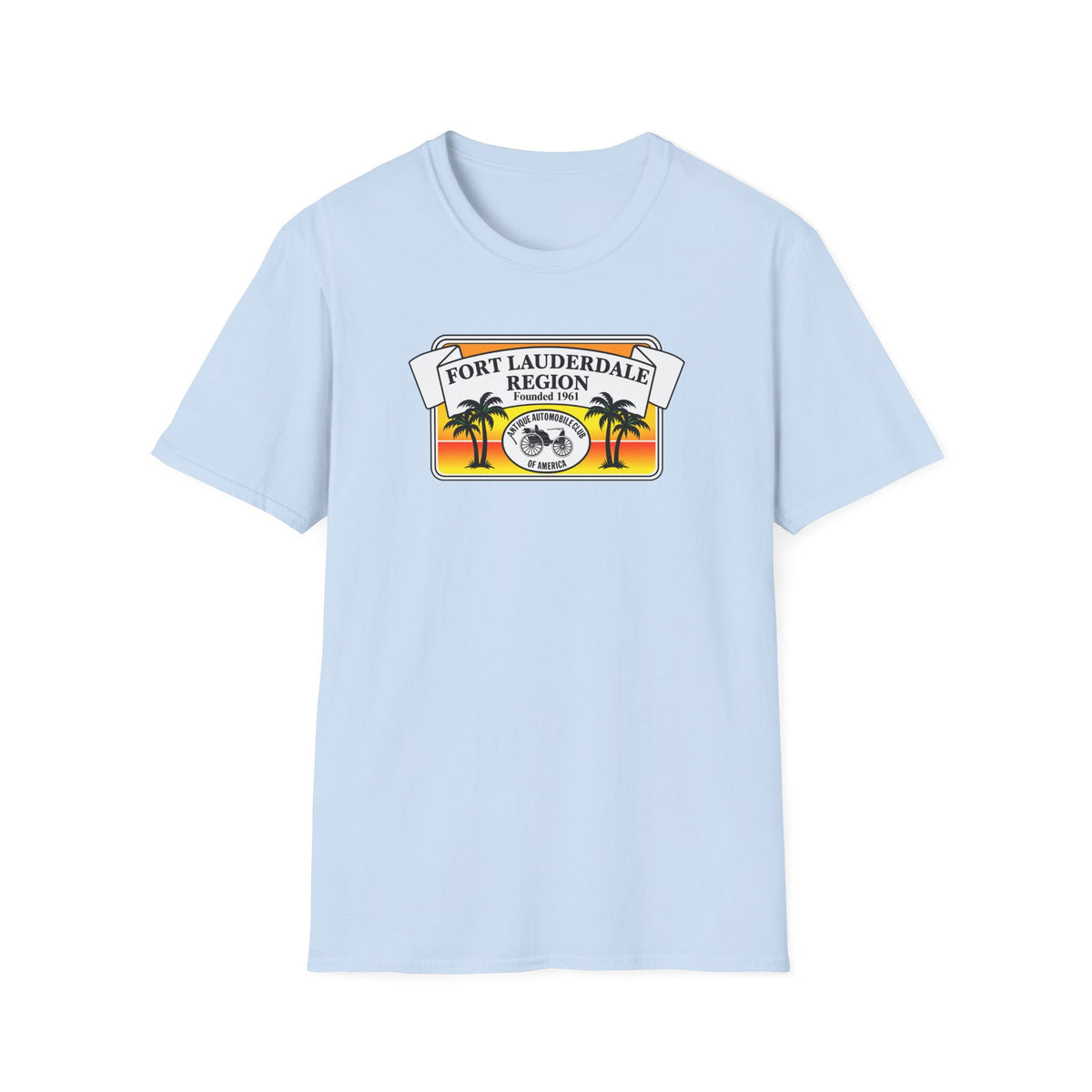 Fort Lauderdale Region AACA - Unisex Softstyle T-Shirt