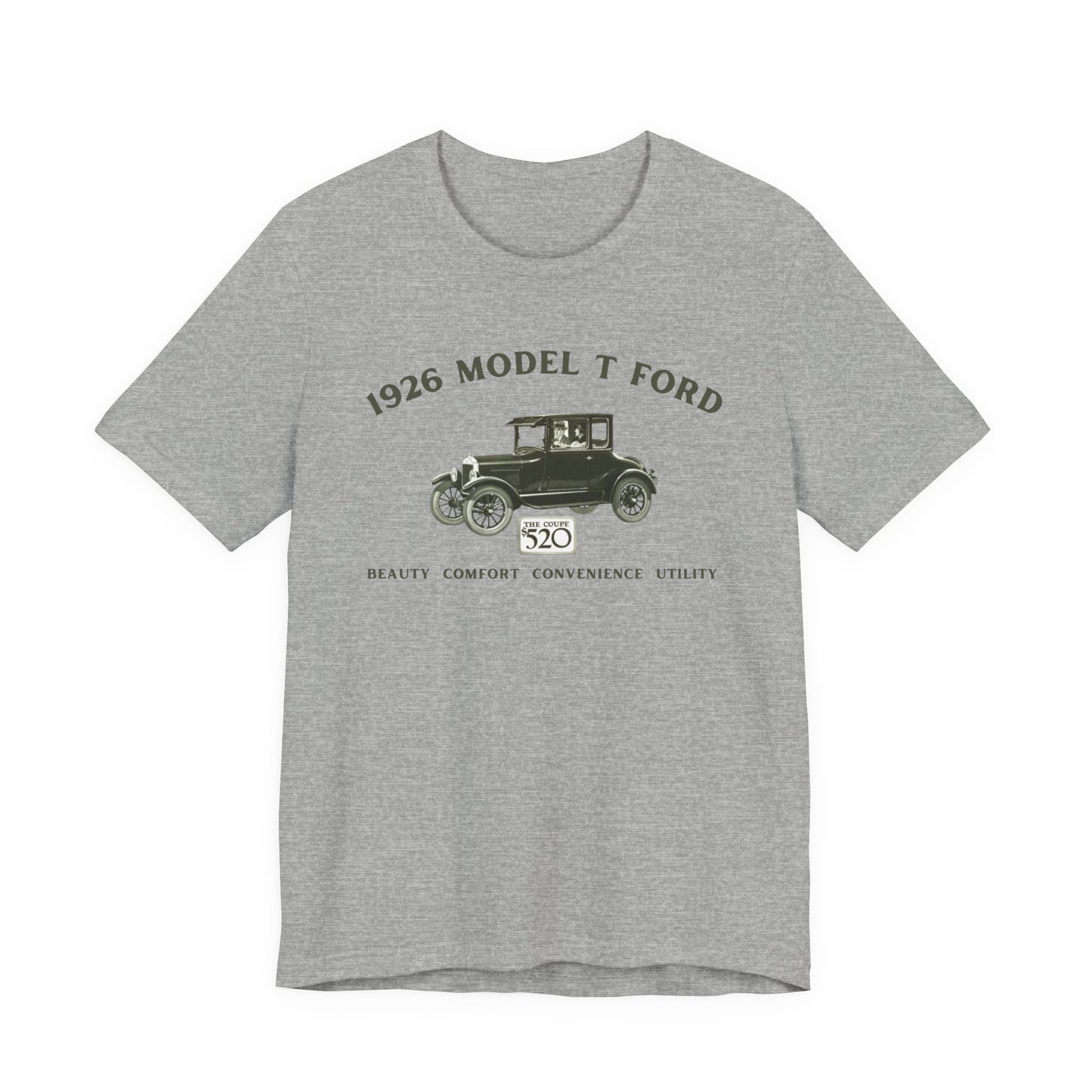 1926 Model T Ford Coupe - Classic Car Enthusiast Shirt