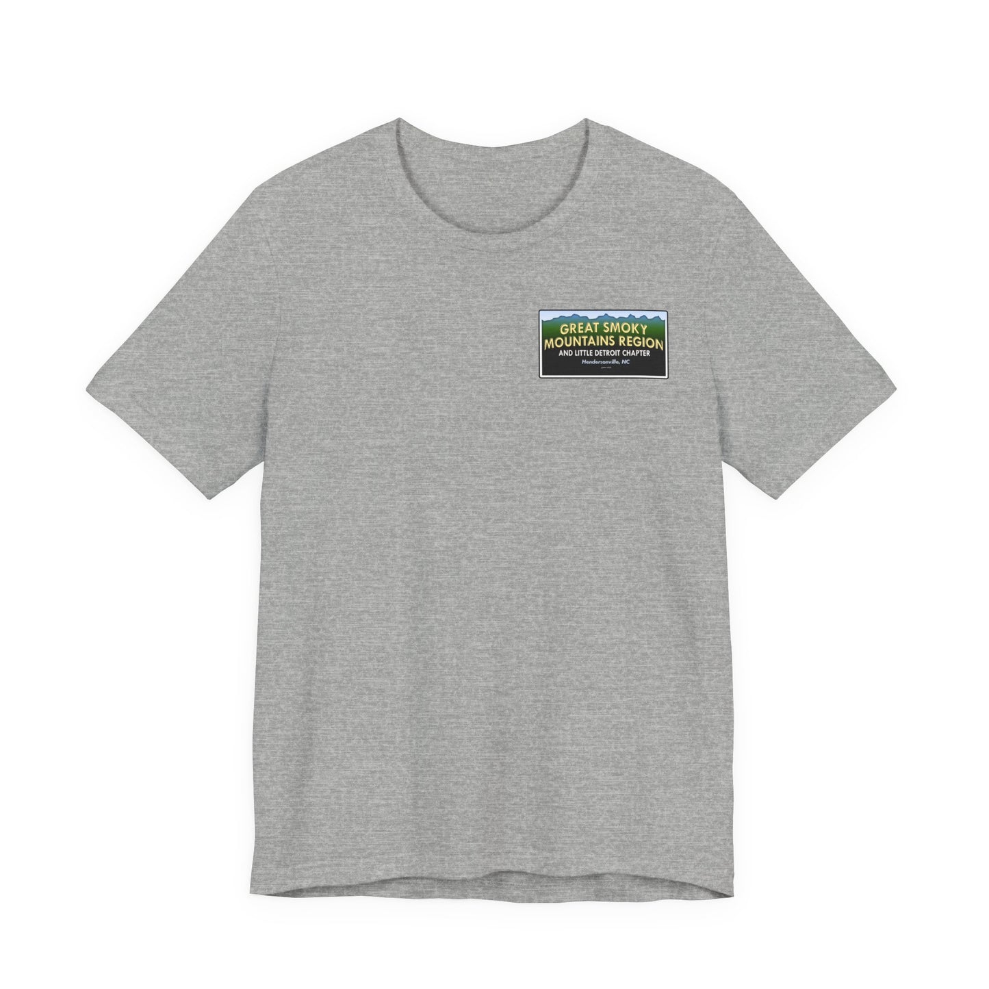 Great Smoky Mountains Region Tee — with Little Detroit Chapter