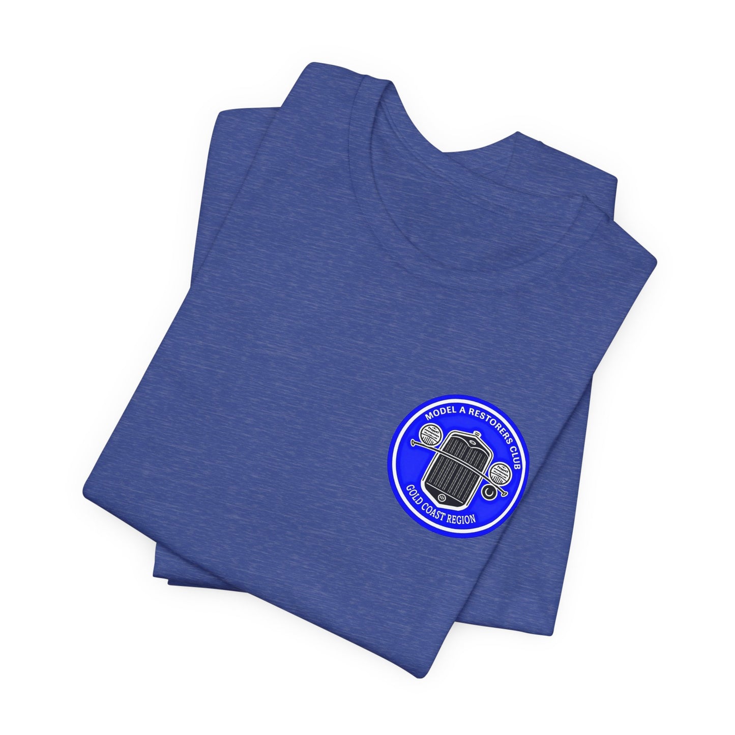 Gold Coast Region Model A Restorers Club T-Shirt (small logo)