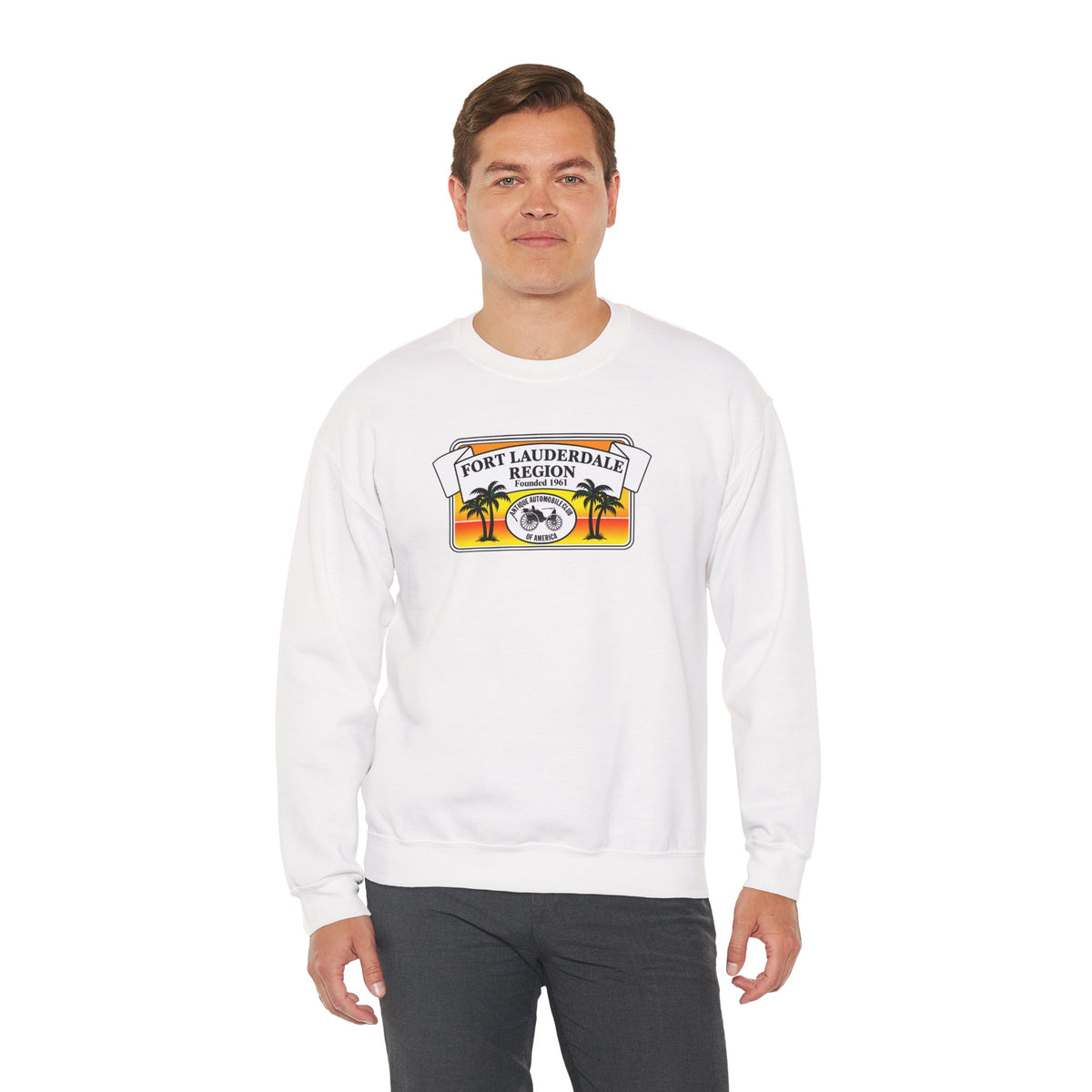 Fort Lauderdale Region AACA Unisex Heavy Blend™ Crewneck Sweatshirt