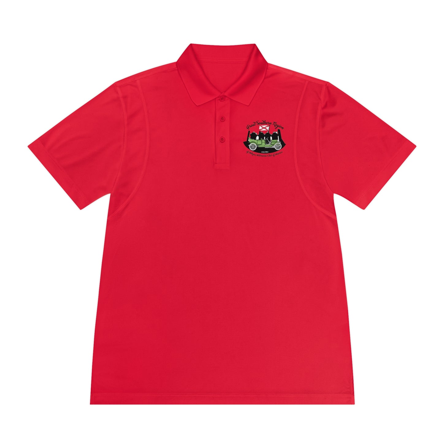 Great Southern Region AACA Golf Crest Polo Shirt - Men's Sport Performance Polo
