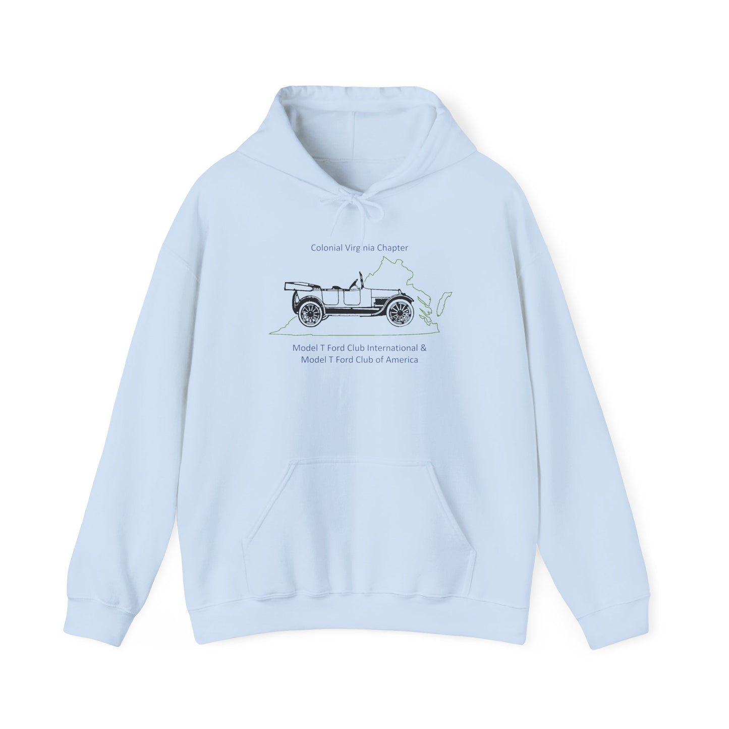 Colonial Virginia Chapter Hoodie (screen printed)
