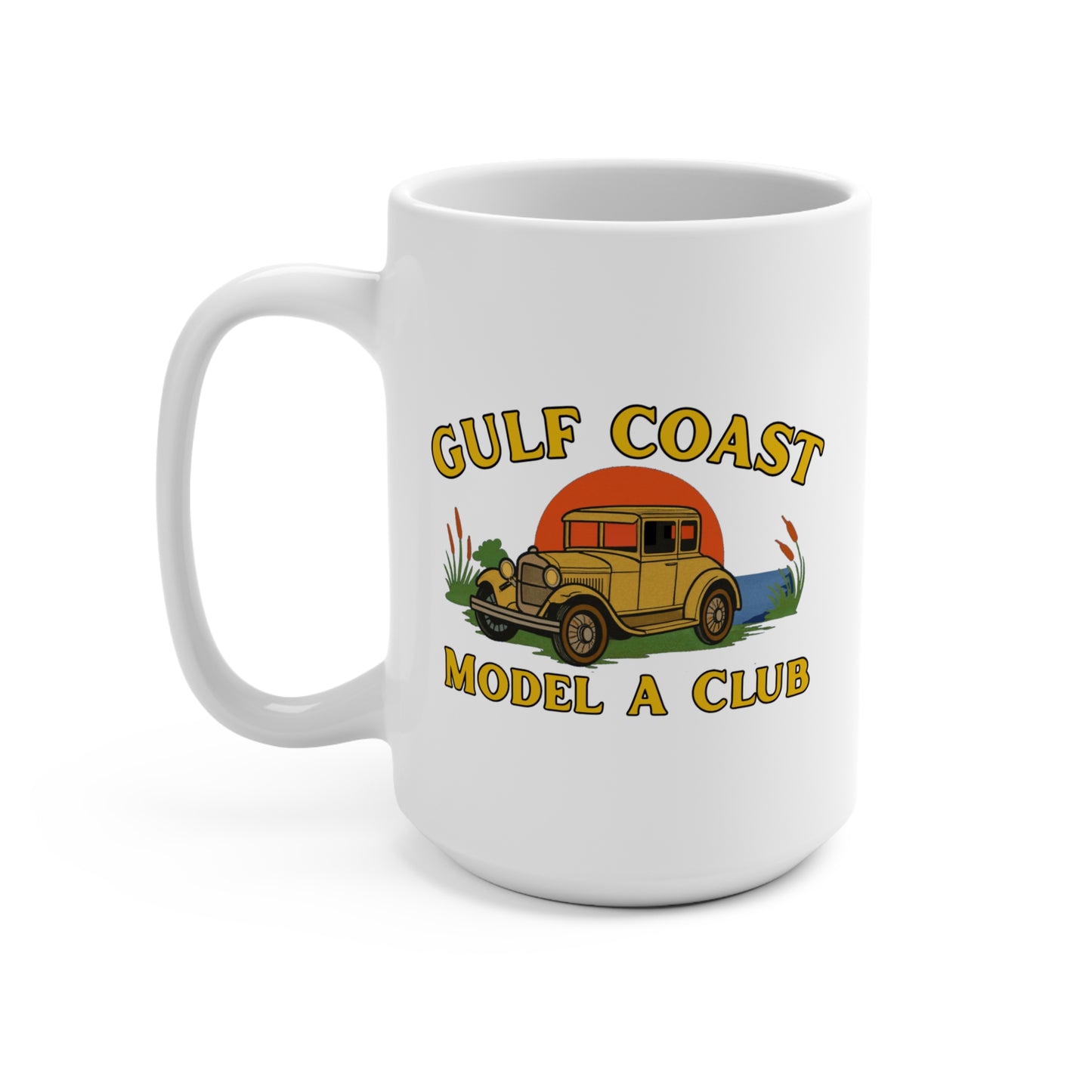 Gulf Coast Model A Club 15oz Ceramic Mug